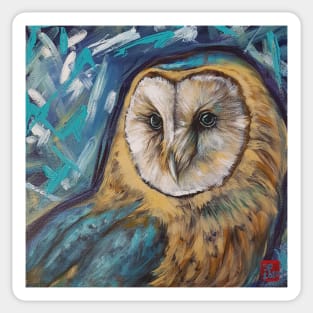 Barn Owl Sticker